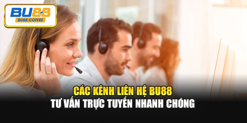 Các kênh liên hệ BU88 tư vấn trực tuyến nhanh chóng